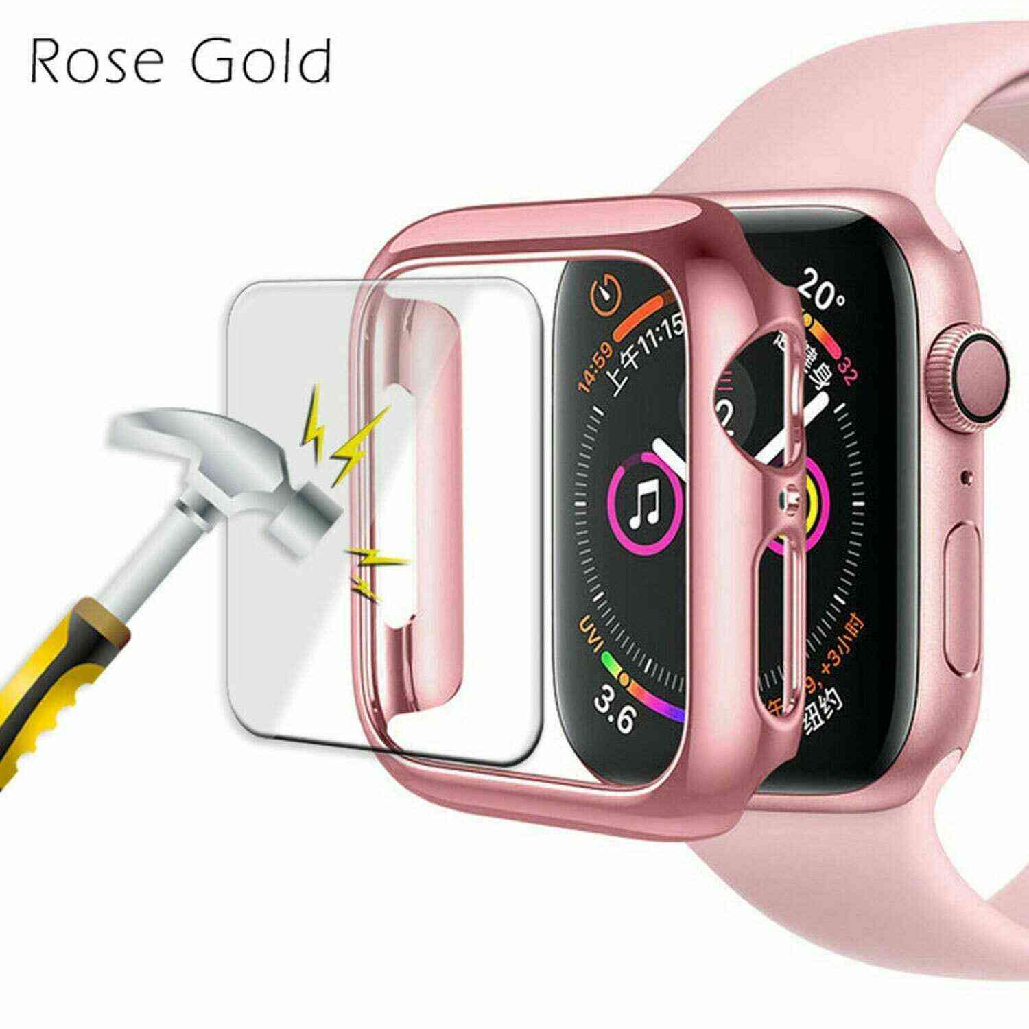 apple watch series 3 bumper with screen protector