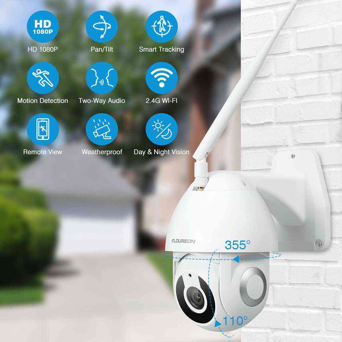 YI IOT 1080P HD IP CCTV Camera Waterproof Outdoor WiFi Security ...