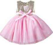 Princess Tulle Tutu Girl Dress Wedding Pageant Party Baby Dresses Age 3-9 Years