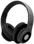 iJoy Matte Finish Premium Rechargeable Wireless Headphones Bluetooth Over Ear Headphones Foldable Headset with Mic (Stealth)