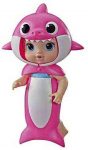 Baby Alive, Baby Shark Blonde Hair Doll, with Tail & Hood, Inspired by Hit Song & Dance, Waterplay Toy for Kids Ages 3 Years Old & Up (Amazon Exclusive), Pink