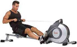 Sunny Health & Fitness SF-RW5515 Magnetic Rowing Machine Rower w/LCD Monitor