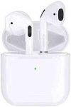 Bluetooth Earphones, Bluetooth 5.0 Wireless Earbuds,with【24Hrs Charging Case】 IPX7 Waterproof,3D Stereo in-Ear Ear Buds Built-in Mic,Pop-ups Auto Pairing for Earphone Apple Airpods Pro Sport Earbuds