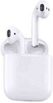 Apple MMEF2AM/A AirPods Wireless Bluetooth Headset for iPhones with iOS 10 or Later White – (Renewed)