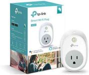 Kasa Smart Plug by TP-Link, Smart Home WiFi Outlet Works with Alexa, Echo, Google Home & IFTTT, No Hub Required, Remote Control, 15 Amp, UL Certified, 1-Pack (HS100)
