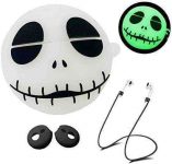 Compatible Airpods Pro Case Cover Silicone Protective Soft Silicone Cartoon Cute Fun Fashion Cover for Girls Teens Kids Boys Air Pods, Stylish Cool Design Skin Cases with Keychain & Anti-Lost Rope