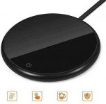 Coffee Mug Warmer, Smart Temperature Electric Coffee Warmer for Desk Settings Cup Sensing Touch Control Tech for Home Office