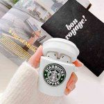 for Airpods1 & 2 Case, Funny Cute Cool Design,3D Cartoon Fashion Characters Skin Soft Silicone Sleeve,Suitable for Girls, Boys, Children and Adolescents Airpods Case (Starbucks Takeaway Cup)