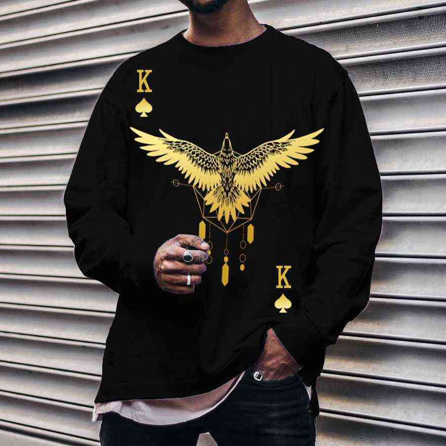 black full sleeve sweatshirt