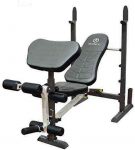 Marcy Folding Standard Weight Bench – Easy Storage MWB-20100