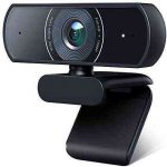 Victure 1080P Webcam, Dual Built-in Microphones, Full HD Video Camera for Computers PC Laptop Desktop, USB Plug and Play, Conference Study Video Calling, Skype