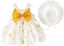 bilison Toddler Baby Girl Clothes Sleeveless Ruffle Polka Dot Vest Top Short Pants Summer Outfit Set for Girls Kids