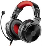 Bluetooth Over Ear Headphones with 80 Hrs Playtime, OneOdio Wired Gaming Stereo Headsets with Boom Mic for PS4, Xbox one, PC, Wireless Headset for Phones, Laptop, Office – Studio Wireless(Y80B) (Red)
