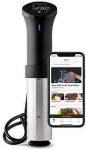 Anova Culinary AN500-US00 Sous Vide Precision Cooker (WiFi), 1000 Watts | Anova App Included, Black and Silver