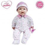 JC Toys, La Baby 16-inch Pink Washable Soft Baby Doll with Baby Doll Accessories – for Children 12 Months and Older, Designed by Berenguer
