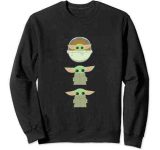 Star Wars The Mandalorian The Child Cartoon Poses Sweatshirt