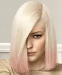 Dolago 10 A Pink Colorful Full Lace Wig With Baby Hair Straight Wave Full Lace Human Virgin Hair Wig 130% Density Pre Plucked