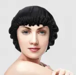 Dolago 2018 New 100% Mulberry Silk Nightcap Hair Styling Pure Silk Sleeping Hat Woman Beanie Fashion Sets of Cap