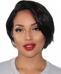 Dolago Short Bob Wig with Fake Scalp 150% Density Pixie Wig with Baby Hair 13X6 Lace Front Human Virgin Hair Wigs for Black Women
