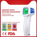 Ear Thermometer Non Contact Infared Forehead Thermometer 1 Pcs – Blue | Gearbest