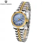 PAGANI DESIGN 1657 Womens Watches Gold Simple Fashion Ladies Women Waterproof Sapphire Watch Clock – Blue China