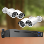 Stalwall N1 H.265 Outdoor Waterproof IR Home Security System CCTV Video Surveillance NVR 8CH 1080P 2MP POE Security IP Cameras Kit