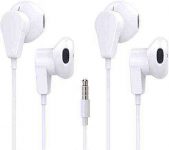 2 Pack Headphones, Earbuds Earphones with Microphone and Volume Control, Compatible with 6s Pl