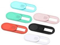 Webcam Camera Cover Slide 0.028-Inch Ultra-Thin Webcam Cover Blocker, Protect Your Visual Privacy and Security (Multi-Color – 6 Pack)