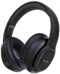 Bluetooth Headphones Over Ear, BLARO Hi-Fi Deep Bass Wireless&Wired Headsets, 53 Hours Playtime,Soft Memory Protein Earmuffs, Foldable Headphones with CVC6.0 Mic-Black