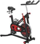 Exercise Bike Indoor Cycling Bike Stationary Bicycle with Resistance Workout Home Gym CardioFitness Machine Upright Bike