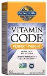 Garden of Life Vitamin Code Perfect Weight Multivitamin for Women and Men, Healthy Active Metabolism, Stress Management, Weight Loss Support, Vitamins Ashwagandha, Green Tea and Enzymes, 120 Capsules