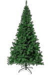HERRON Christmas Tree Artificial Premium Spruce Hinged Xmas Tree with Metal Stand for Indoors & Outdoors (6ft)