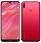 Huawei Y7 2019 (32GB, 3GB) 6.26″ Dewdrop Display, 4000 mAh Battery, 4G LTE GSM Dual SIM Factory Unlocked Smartphone (Dub-LX3) – International Version (Red)