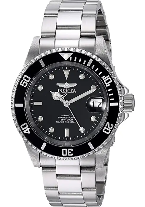 invicta men's pro diver stainless steel automatic watch