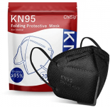 KN95 Face Mask 20Pcs, Included on FDA EUA List, 5 Layer Design Cup Dust Safety Masks, Breathable Protection Masks Against PM2.5 Dust Bulk