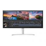 LG 34BK95U-W UltraFine 34″ 21:9 5K 2K (5120 x 2160) Nano IPS LED UltraWide Monitor, 600 cd/m² HDR, Thunderbolt 3 / USB Type-C Inputs