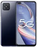 Original Oppo A92s 5G Mobile Phone 8G+256GB Android 10 Global ROM 6.57 inch 120Hz Screen MTK MT6873V 6 Cameras Octa Core 4000Mah Fingerprint ID Pre-Installed Google by CTM Global Store (Black 8+256)