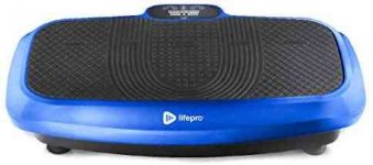 LifePro Turbo 3D Vibration Plate Exercise Machine – Dual Motor Oscillation, Pulsation + 3D Motion Vibration Platform | Full Whole Body Vibration Machine for Home Fitness & Weight Loss.