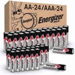 Energizer Max AA Batteries & AAA Batteries Combo Pack, 24 AA and 24 AAA (48 Count)