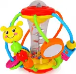 HOLA Baby Toys 6 to 12 Months, Baby Rattles Activity Ball, Shaker, Grab and Spin Rattle, Crawling Educational Toys for 3, 6, 9, 12 Months Baby Infant, Boys, Girls