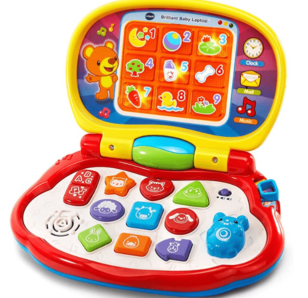 VTech Brilliant Baby Laptop, Kids Early Educational Toy - Kids Laptop
