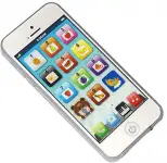 YOYOSTORE Child’s Interactive My First Own Cell Phone – Play to Learn, Touch Screen with 8 Functions and Dazzling LED Lights
