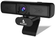 2K QHD Webcam with 3X Digital Zoom and Privacy Cover, 2021 NexiGo 1440P USB Streaming Web Camera, 80 Degree Widescreen for Online Class Zoom Meeting Skype Teams, PC Mac Laptop Desktop