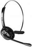 Cellet Pro Trucker Wireless Bluetooth Cell Phone Headset with Microphone Office Wireless Headset On Ear Car Headphones for Cell Phone, Skype, Truck Driver, Call Center. Not for Computers – Black