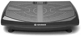 ADVENOR 4D Vibration Plate Exercise Machine Triple Motor 120 Speed w/Loop Bands Whole Body Workout Fitness 3D/4D Vibration Platform Whole Body Vibration Machine for Home Fitness Weight Loss&Shaping