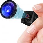 Mini Spy Camera 1080P Hidden Camera – Portable Small HD Nanny Cam with Night Vision and Motion Detection – Indoor Covert Security Camera for Home and Office – Hidden Spy Cam – Built-in Battery