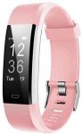 LETSCOM Fitness Tracker HR, Activity Tracker Watch with Heart Rate Monitor, Waterproof Smart Fitness Band with Step Counter, Calorie Counter, Pedometer Watch for Women and Men