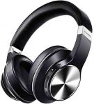 Hybrid Active Noise Cancelling Headphones, VANKYO C751 Over Ear Wireless Bluetooth Headphones with CVC 8.0 Mic, Deep Bass, Hi-Fi Sound, 30H Playtime Headset for Adults, TV, Online Class, Home Office