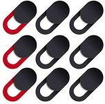 Sarastars Laptop Camera Cover Slide, Upgrade Ultra-Thin Webcam Covers Slide Compatible for Computers Desktops, MacBook, PC, Tablet, Cell Phone and More Accessories -Protect Your Privacy Security