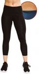 Sweat Shaper Women’s Sauna Leggings Compression High Waist Yoga Pants Thermo Sweat Capris